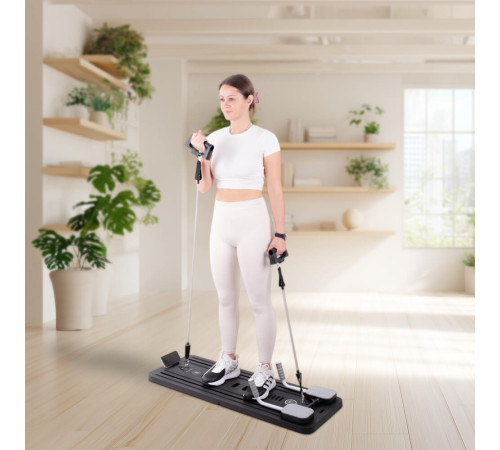 Реформер для пілатесу inSPORTline Trancer Basic, чорний