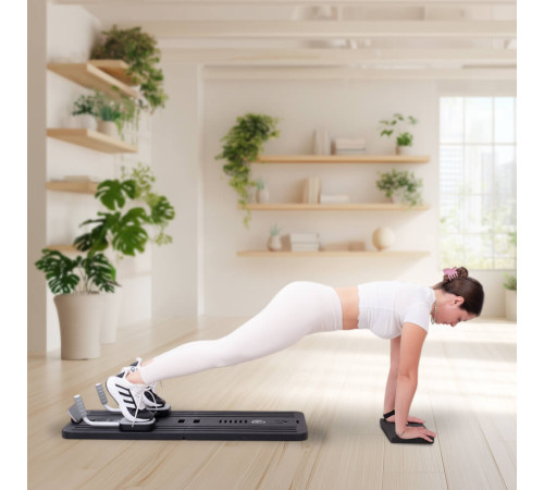 Реформер для пілатесу inSPORTline Trancer Basic, чорний