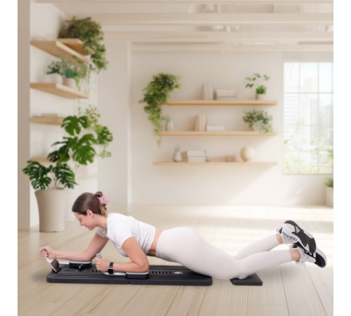 Реформер для пілатесу inSPORTline Trancer Basic, чорний
