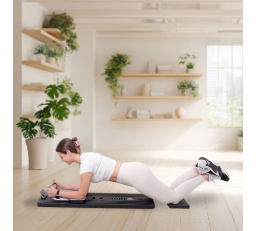 Реформер для пілатесу inSPORTline Trancer Basic, чорний