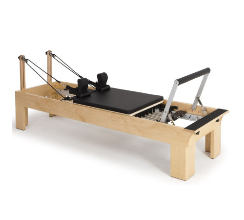 Реформер для пілатесу дерев'яний Elina Pilates Physio, чорний