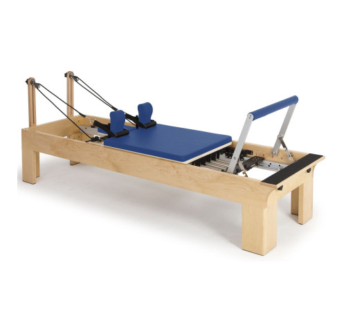 Реформер для пілатесу дерев'яний Elina Pilates Physio, синій