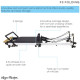Реформер для пілатесу складаний Align Pilates F3 Folding