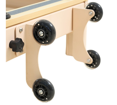 Pilates Reformer inSPORTline Comfolder EVO, бежевий