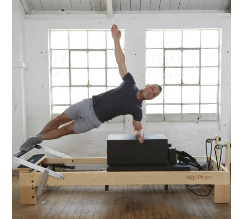 Реформер для пілатесу Align Pilates M8-Pro із сидінням Sitting Box Pro