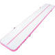 Надувний килимок VEVOR 598 x 101 x 10 см, біло-рожевий