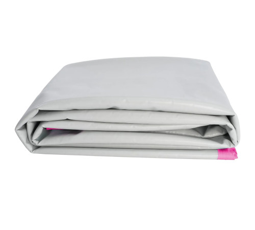 Надувний килимок VEVOR 598 x 101 x 10 см, біло-рожевий