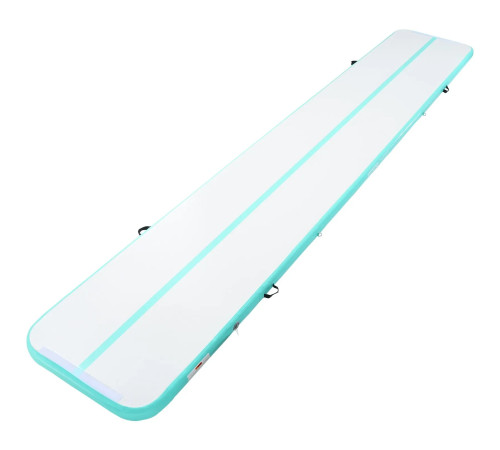 Килимок надувний VEVOR 598 x 101 x 10 см, біло-м'ятний