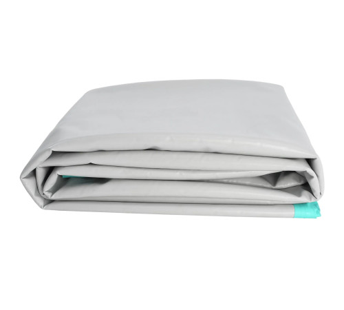 Килимок надувний VEVOR 598 x 101 x 10 см, біло-м'ятний