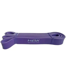 Гумка-петля силова Meta Elastic power band light 2,9 х 208 см, фіолетова