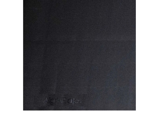Килимок захисний для реформера Align Pilates 250 x 100 х 4,5 см, чорний