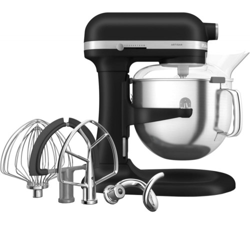 Планетарний міксер з підйомною чашею KitchenAid Artisan 5KSM70SHXEBM 6,6 л