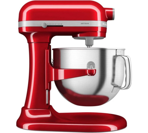 Планетарний міксер з підйомною чашею KitchenAid Artisan 5KSM70SHXECA 6,6 л