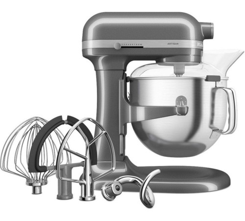 Планетарний міксер з підйомною чашею KitchenAid Artisan 5KSM70SHXEMS 6,6 л
