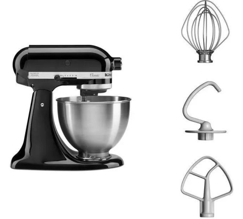 Планетарний міксер з відкидним блоком KitchenAid CLASSIC 5K45SSEOB 4,3 л