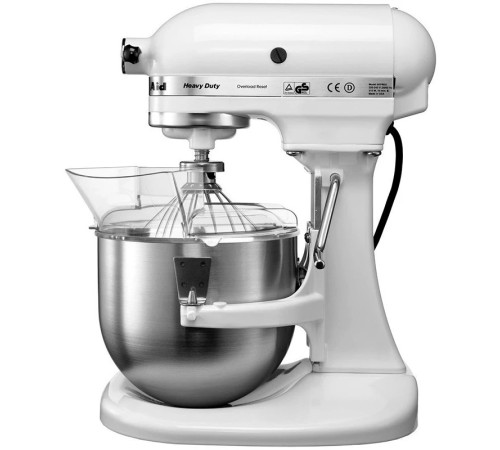 Планетарний міксер з відкидним блоком KitchenAid Heavy Duty 5KPM5EWH 4,8 л