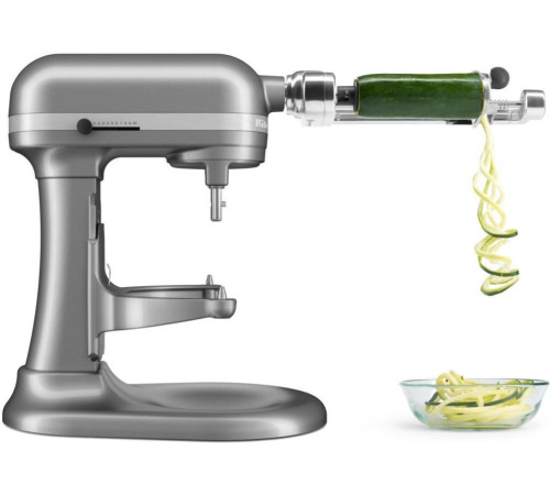 Планетарний міксер з підйомною чашею KitchenAid Heavy Duty 5KSM55SXXECU 5,2 л