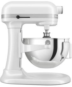 Планетарний міксер з підйомною чашею KitchenAid Heavy Duty 5KSM55SXXEWH 5,2 л
