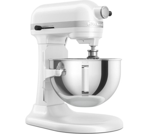 Планетарний міксер з підйомною чашею KitchenAid Heavy Duty 5KSM55SXXEWH 5,2 л