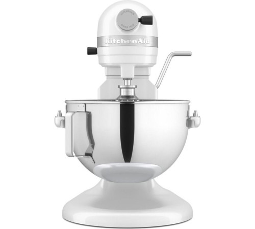 Планетарний міксер з підйомною чашею KitchenAid Heavy Duty 5KSM55SXXEWH 5,2 л