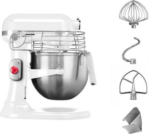 Планетарний міксер KitchenAid PROFESSIONAL 5KSM7990XEWH 6,9 л
