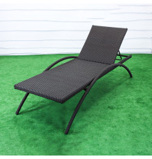 Шезлонг Greengard Барнео 200 х 78 х 42 см - коричневий