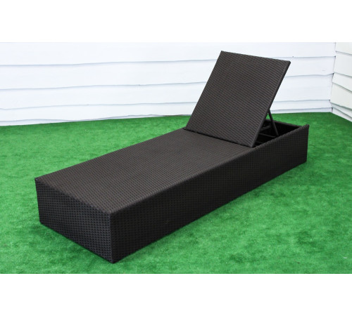 Шезлонг Greengard Кариби 200 х 70 х 31 см - коричневий