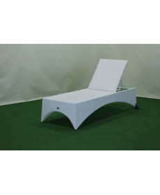 Шезлонг Greengard Мальдіви 198 х 85 х 45 см - білий