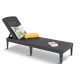 Шезлонг Keter Jaipur, 187 х 58 х 29 см - графіт
