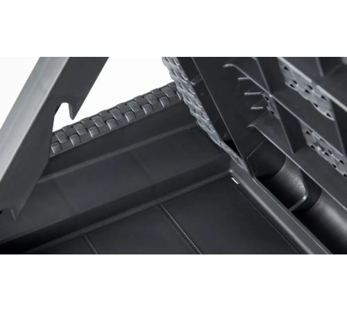 Шезлонг Keter Jaipur, 187 х 58 х 29 см - графіт