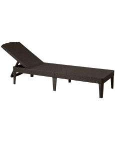 Шезлонг Keter Jaipur, 187 х 58 х 29 см - коричневий