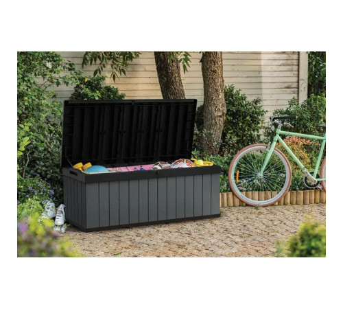 Скриня садова Keter Darwin 380 л, сіра