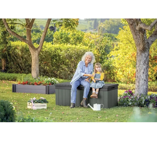 Скриня садова Keter Darwin 380 л, оливкова
