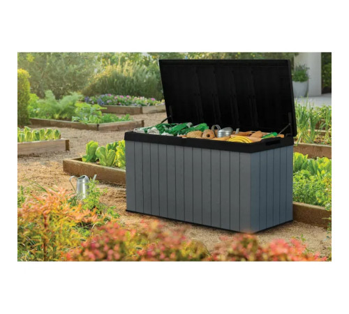 Скриня садова Keter Darwin 570 л, сіра
