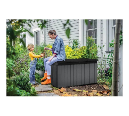 Скриня садова Keter Darwin 570 л, сіра