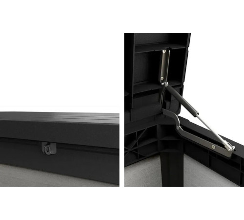 Скриня садова Keter Denali DuoTech 380, сіра