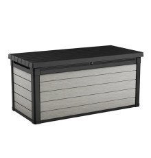 Скриня садова Keter Denali DuoTech 570 л, сіра