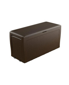 Скриня садова Keter Samoa Rattan 270 л, коричнева
