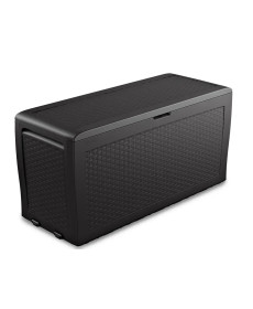 Скриня садова Keter Samoa Rattan 270 л, графіт