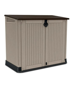 Шафа садова Keter Store-It-Out Midi 845 л, капучино