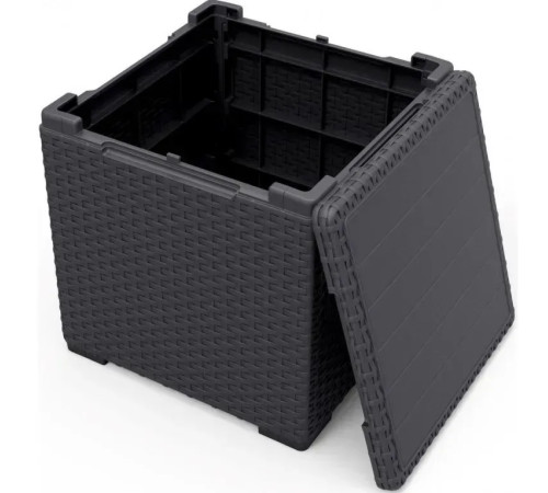 Стіл-скриня Keter Vigo, 37 х 37 см, сірий