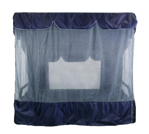 Тент з москітною сіткою​​​​​​​ Greengard ТС-002 для садової гойдалки Лагуна, синій