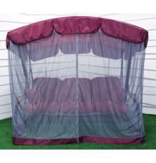 Тент з москітною сіткою Greengard для садової гойдалки Марсала, бордовий