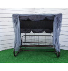 Москітна сітка Greengard для садової гойдалки Мальта, Таїті, сіра