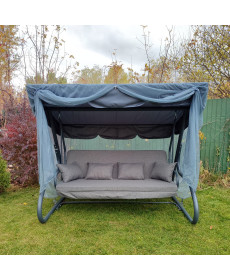 Москітна сітка Greengard для садової гойдалки Тенеріфе, сіра
