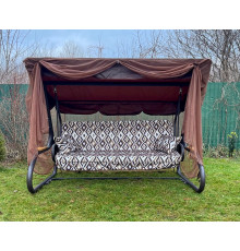 Москітна сітка Greengard для садової гойдалки Глорія, коричнева