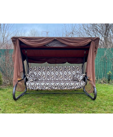Москітна сітка Greengard для садової гойдалки Глорія, коричнева