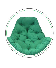 Подушка для крісла-кокона Greengard 10-02 130 х 110 х 8 см, зелена