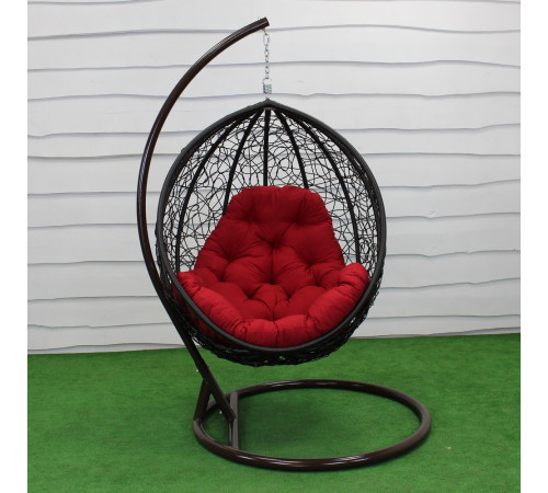 Подушка для крісла-кокона Greengard 130 х 110 х 8 см, червона