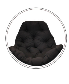 Подушка для крісла-кокона Greengard 10-06 130 х 110 х 8 см, коричнева